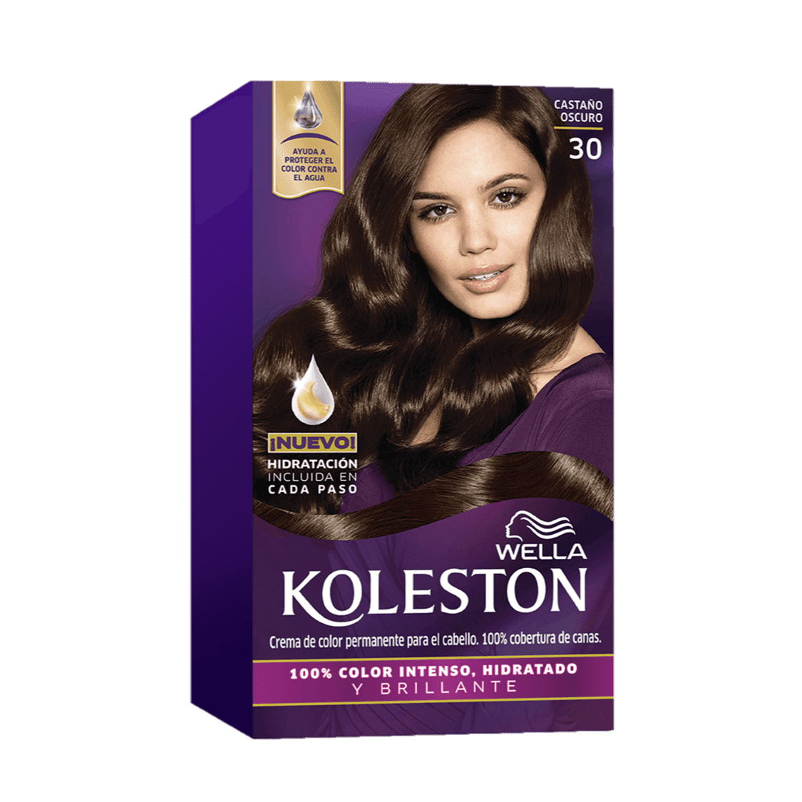 KOLESTON KIT 30 CASTANO OSCURO - SUPERMIX