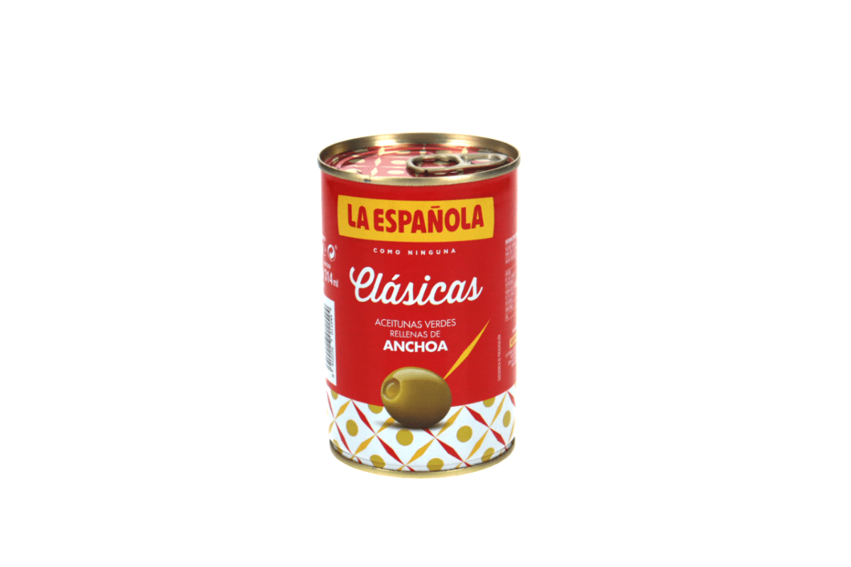 LA ESPANOLA ACEITUNAS RELLENAS ANCHOA (PARTY) 300GR - SUPERMIX
