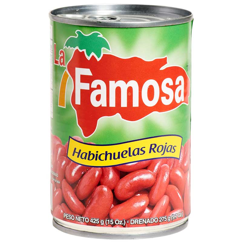 LA FAMOSA HABICHUELAS ROJAS 15 OZ - SUPERMIX