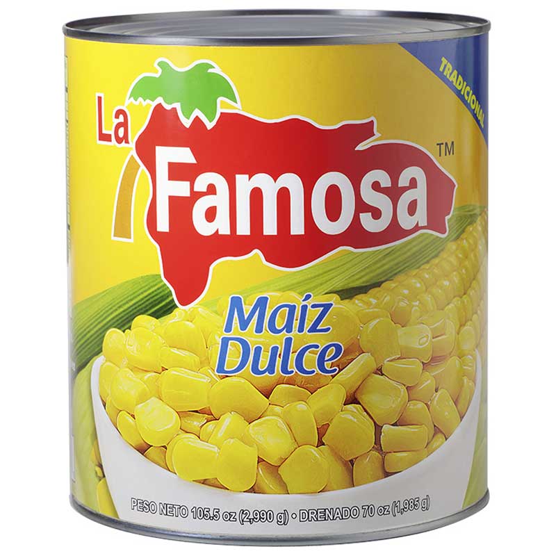 LA FAMOSA MAIZ DULCE 340 GR 24/12 OZ - SUPERMIX