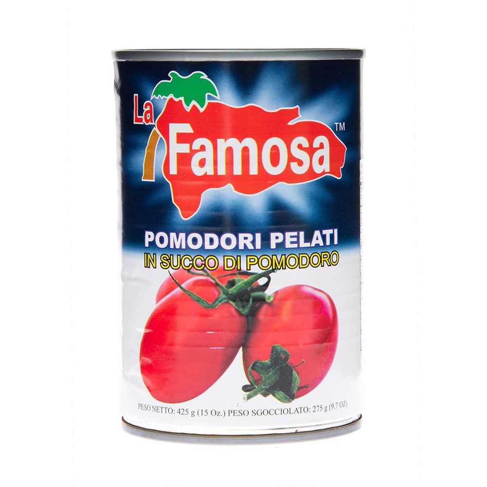 LA FAMOSA TOMATES PELADOS 15 OZ - SUPERMIX