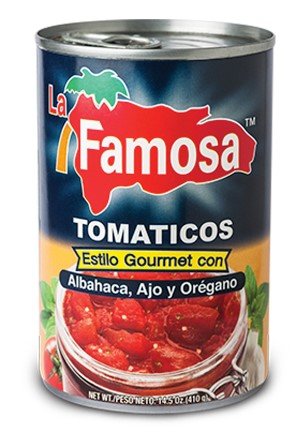 LA FAMOSA TOMATICOS C/ ALBAHACA 15 OZ - SUPERMIX