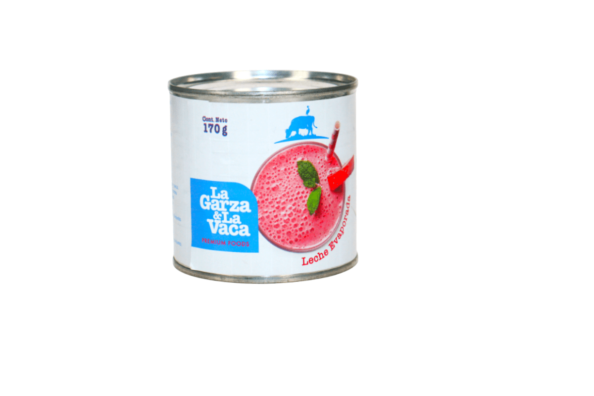 LA GARZA & LA VACA LECHE EVAPORADA 170 G - SUPERMIX