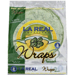 LA REAL SPINACH WRAPS 15 OZ - SUPERMIX