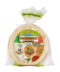 LA REAL TORTILLAS DE MAIZ MEXICANAS 16 OZ - SUPERMIX