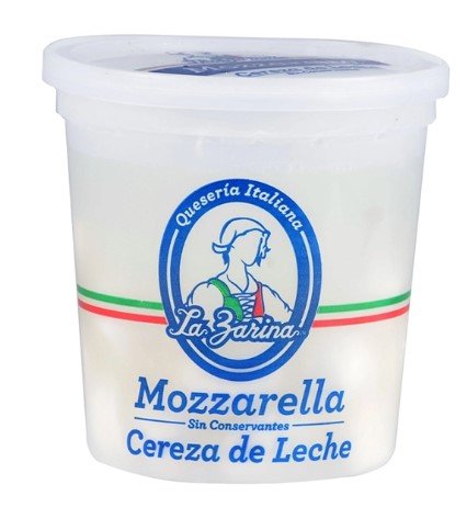 LA ZARINA QUESO MOZZARELLA CEREZA DE LECHE 300 GR - SUPERMIX