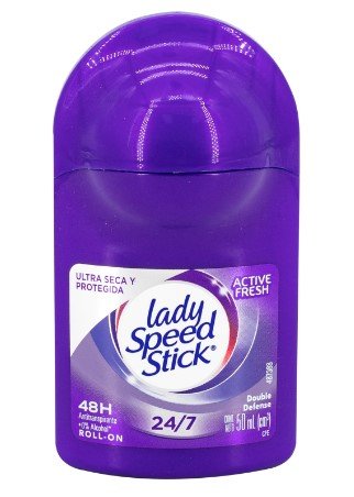 LADY SPEED STICK 24/7 ACTIVE FRESH ROLLO - ON 50 ML - SUPERMIX