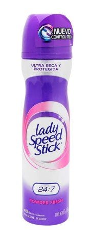 LADY SPEED STICK DEO 24/7 POWDER FRESH AEROSOL 91 G - SUPERMIX