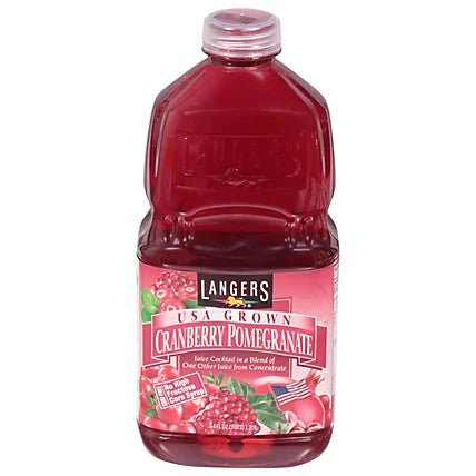LANGERS CRAN POMEGRANATE 64 OZ - SUPERMIX