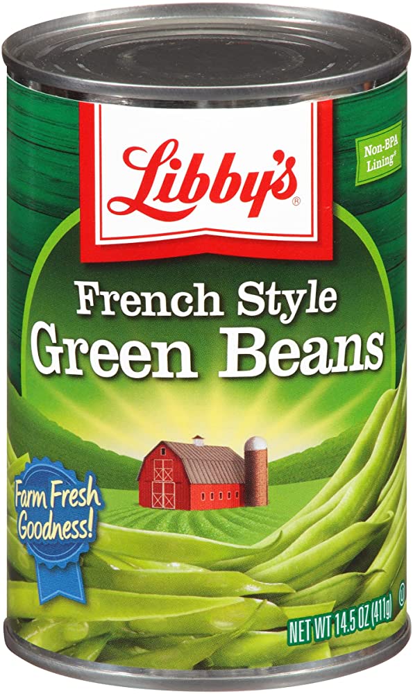 LIBBYS FRENCH STYLE GREEN BEANS 14.5 OZ - SUPERMIX