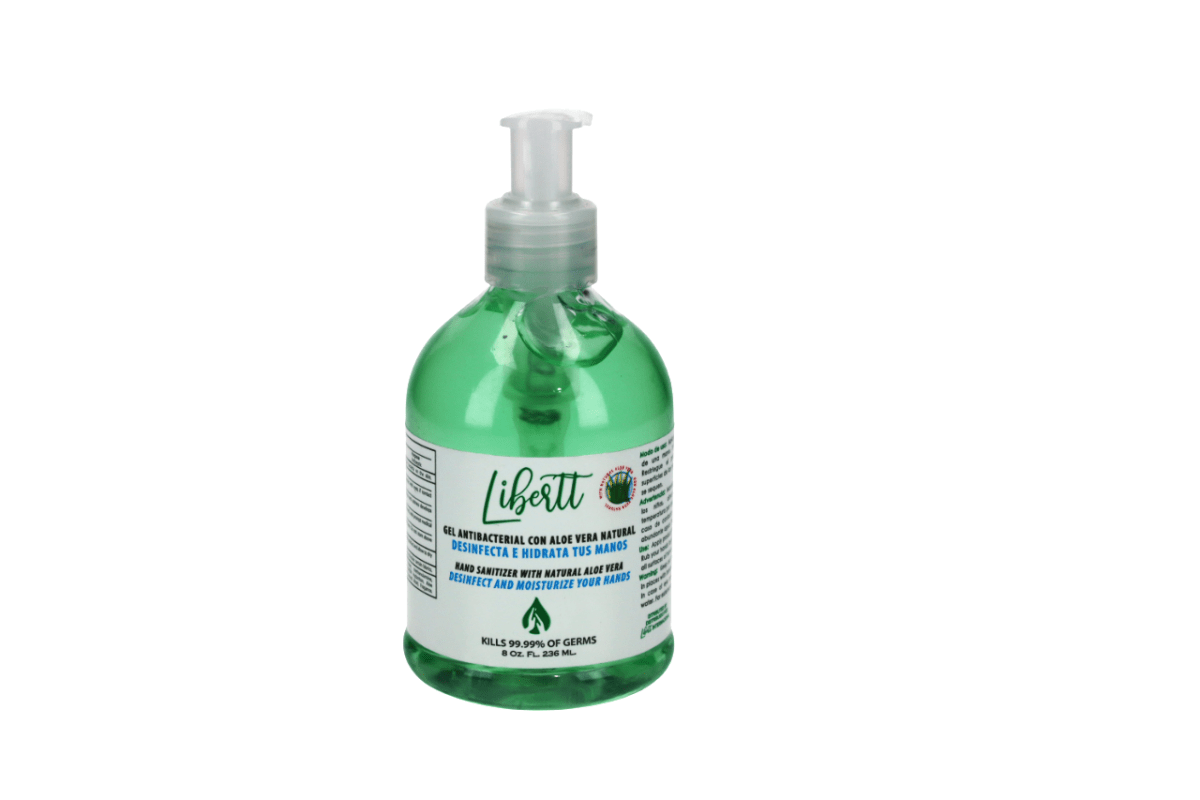 LIBERTT GEL ANTIBACTERIAL 8 OZ/236ML - SUPERMIX