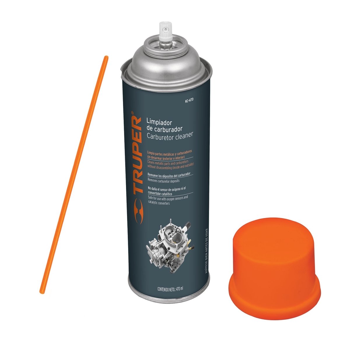LIMPIADOR DE CARBURADOR 470ML TRUPER - SUPERMIX