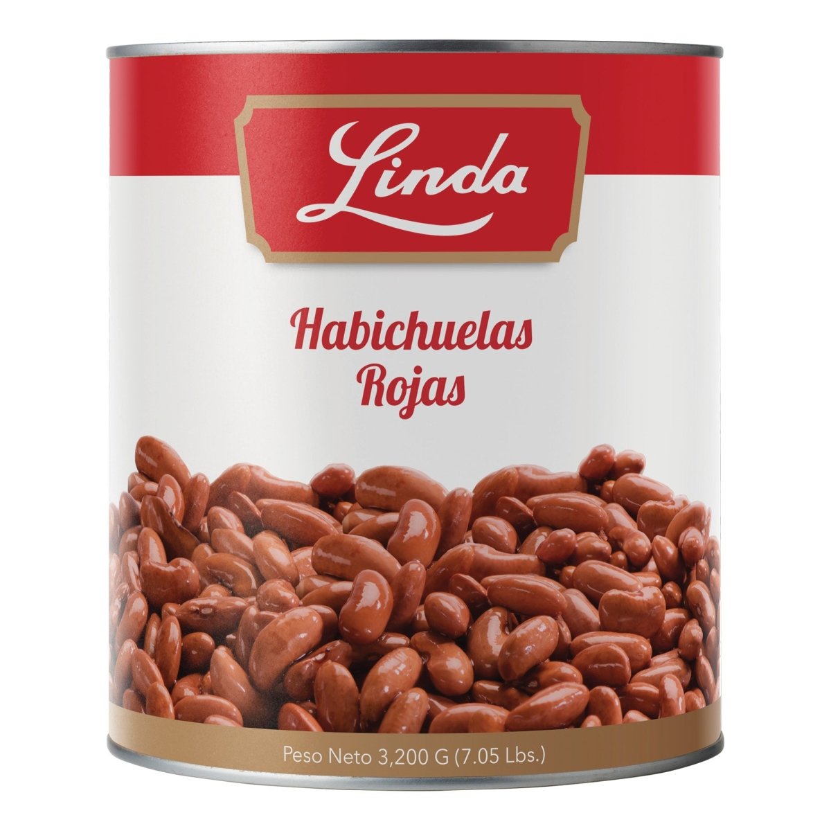 LINDA HABICHUELAS ROJAS LATA 7 LB - SUPERMIX