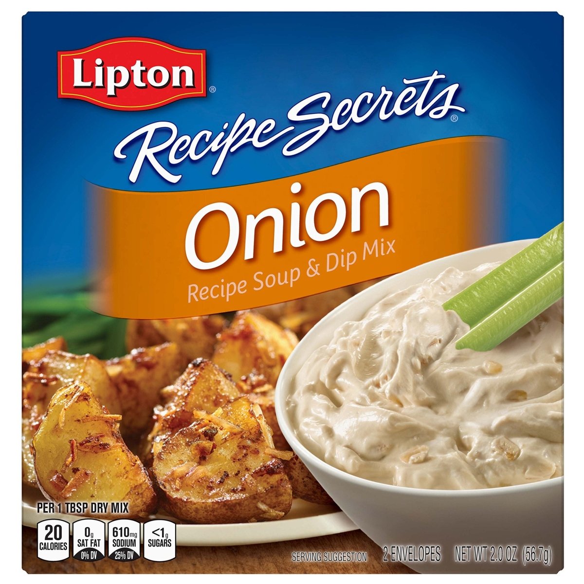 LIPTON SOUP ONION MUSHROOM 1.8OZ - SUPERMIX