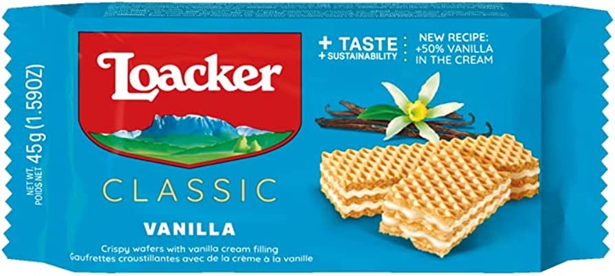 LOACKER CLASSIC VANILLE 45 GR - SUPERMIX