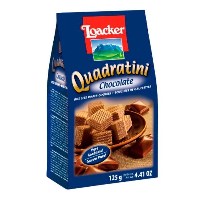 LOACKER QUADRATINI KAKAO 125 G - SUPERMIX