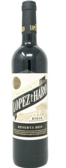 LOPEZ DE HARO VINO RESERVA 12/750 ML - SUPERMIX