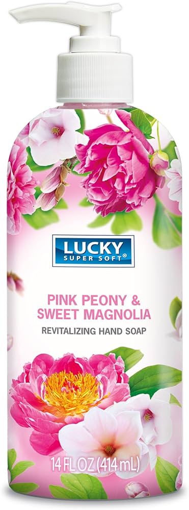 LUCKY JABON PARA MANOS PINK PEONY & MAGNOLIA - SUPERMIX