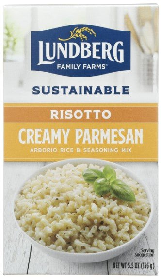 LUNDBG RISOTTO CREAMY PARMESAN 3.5 OZ - SUPERMIX
