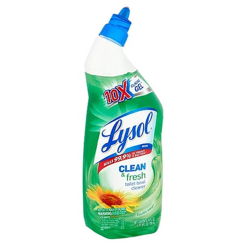 LYSOL COUNTRY SCENT TOILET BOWL CLEANER 24 OZ - SUPERMIX