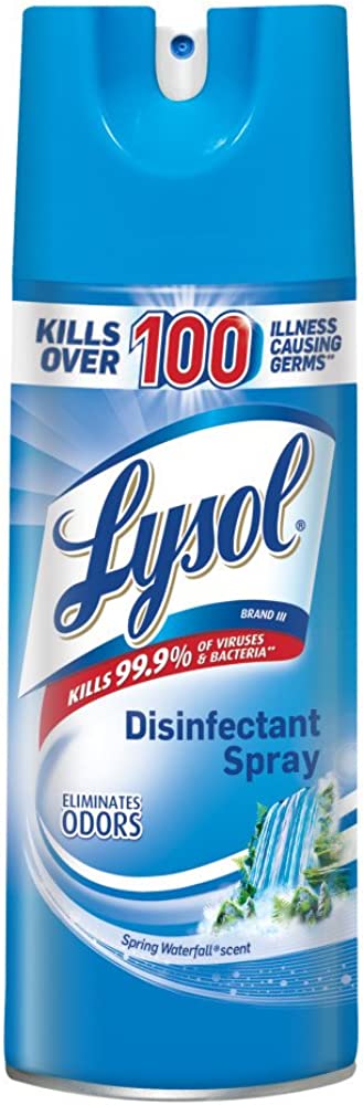 LYSOL DS SPRING WATER FALL 12 OZ - SUPERMIX