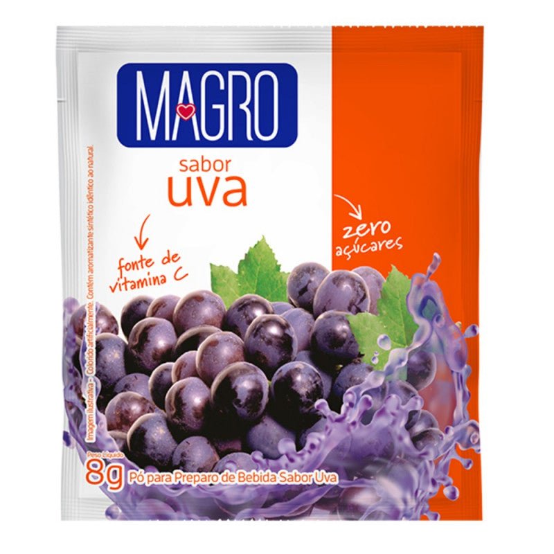 MAGRO BEBIDA ZERO AZUCAR UVA - SUPERMIX