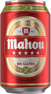 MAHOU CERVEZA 5 ESTRELLAS LATA 330 ML - SUPERMIX