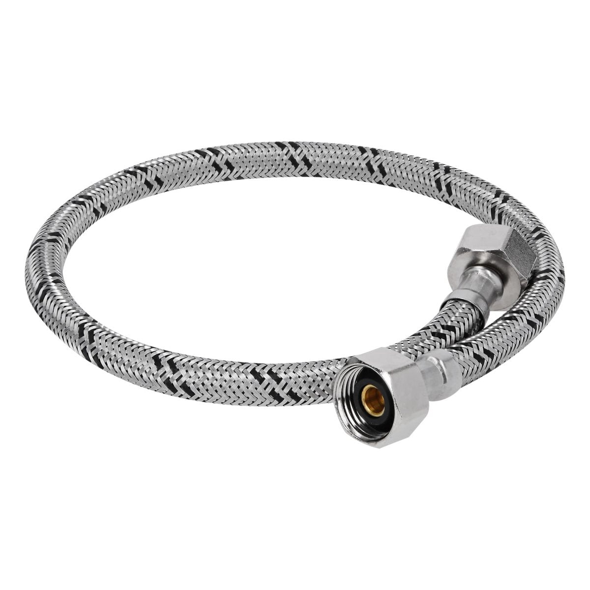 MANGUERA FLEXIBLE PARA FREGADERO CON CONECTOR DE ACERO - SUPERMIX