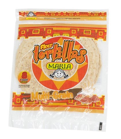 MARIA TORTILLA TRIGO MULTI - GRANOS 8 UND - SUPERMIX