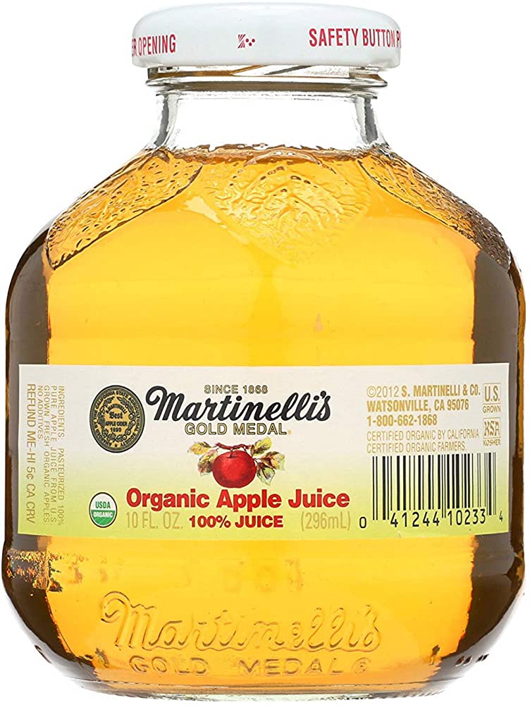 MARTINELI APPLE JUICE 10 OZ - SUPERMIX
