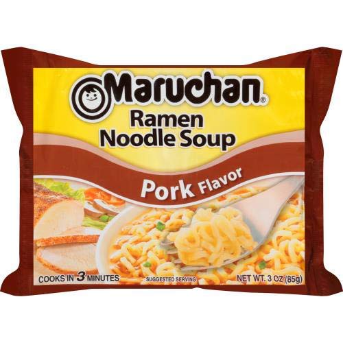 MARUCHAN SOUP PORK FLAVR RM 3 OZ - SUPERMIX
