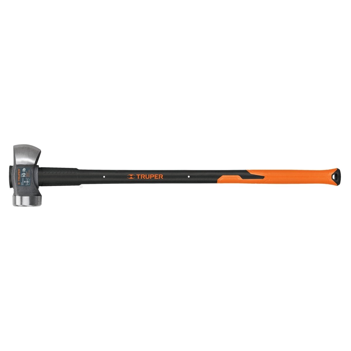 MASETA 10LB DEMOLEDORA MANGO DE FIBRA DE VIDRIO TRUPER - SUPERMIX