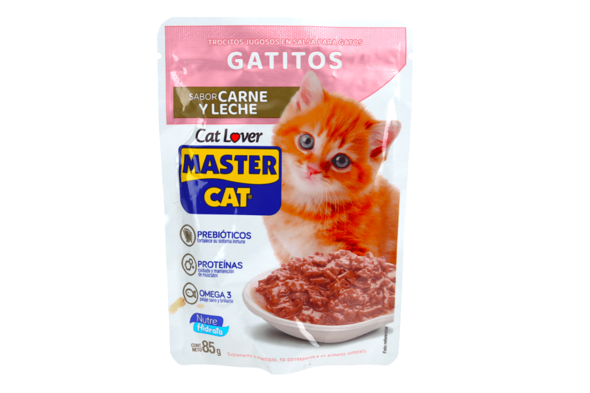MASTER CAT TROCITO JUGOSOS GATITOS 85 GRS - SUPERMIX