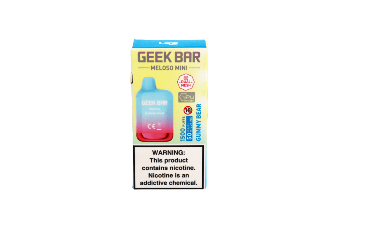 MC GEEK BAR MELOSO MINI GUMMY BEAR - SUPERMIX