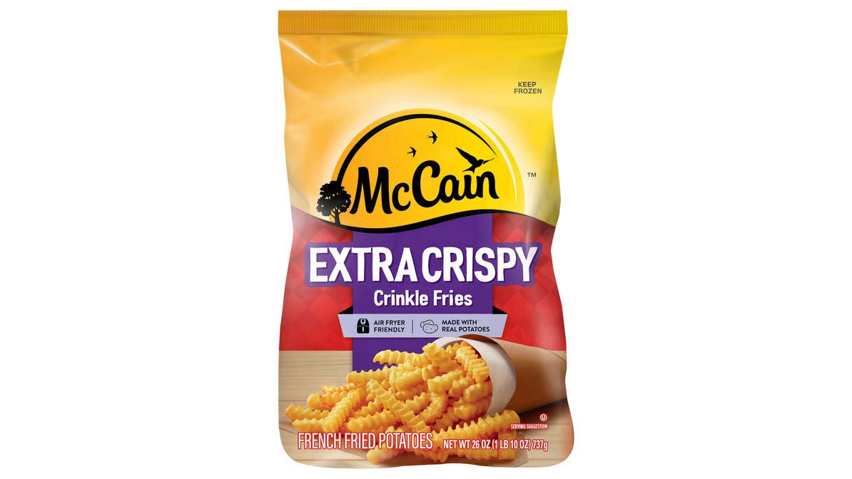 MCCAIN CRINKLE FRIES EXTRA CRISPY PAPAS FRITAS 1LB - SUPERMIX