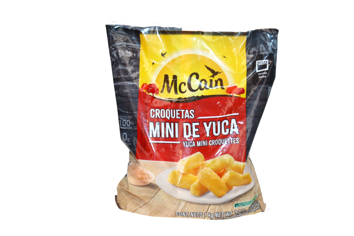 MCCAIN MINI CROQUETAS DE YUCA 2.2 LB - SUPERMIX