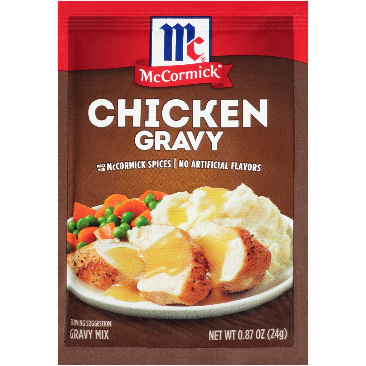 MCCORMICK CHICKEN GRAVY MIX 0.87 OZ - SUPERMIX