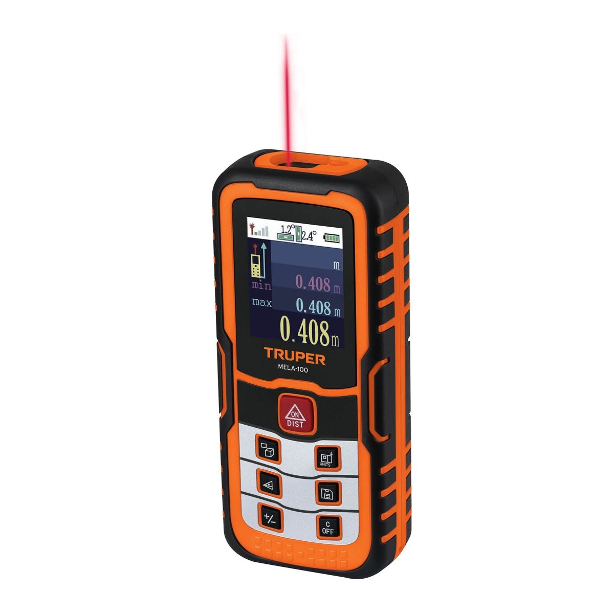 MEDIDOR LASER DE DISTANCIA 100M TRUPER - SUPERMIX
