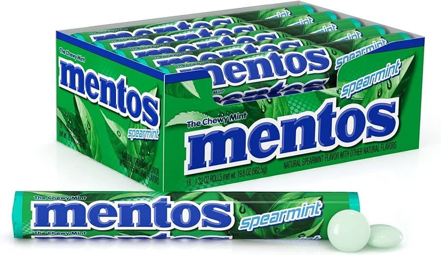 MENTOS MINT ROLLO (ROLLO DE MENTA) - SUPERMIX