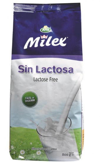 MILEX LECHE EN POLVO SIN LACTOSA 800 GRS - SUPERMIX