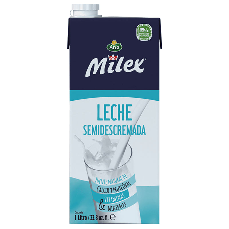 MILEX LECHE UHT SEMI - DESCREMADA 1 LT - SUPERMIX