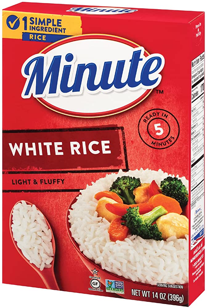 MINUTE RC WHITE RICE 14 OZ - SUPERMIX