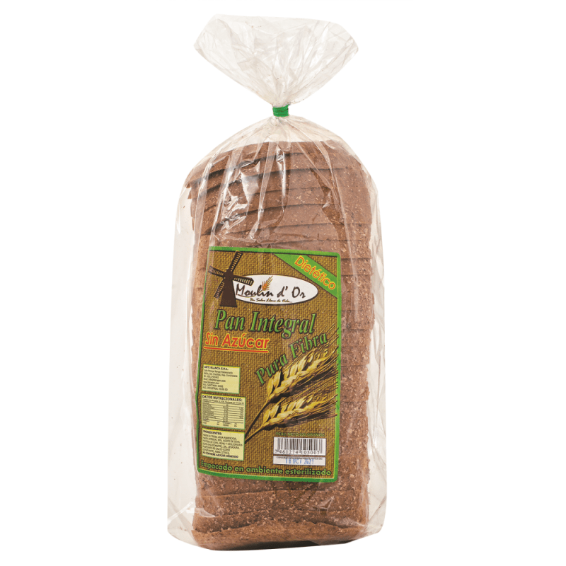 MOLINOS DE ORO PAN INTEGRAL SIN AZUCAR - SUPERMIX