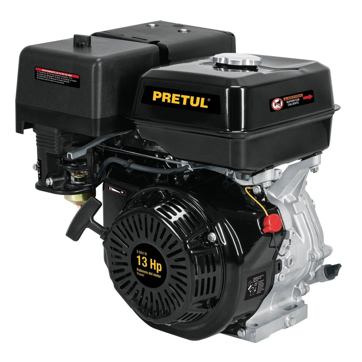 MOTOR A GASOLINA DE 13HP - SUPERMIX