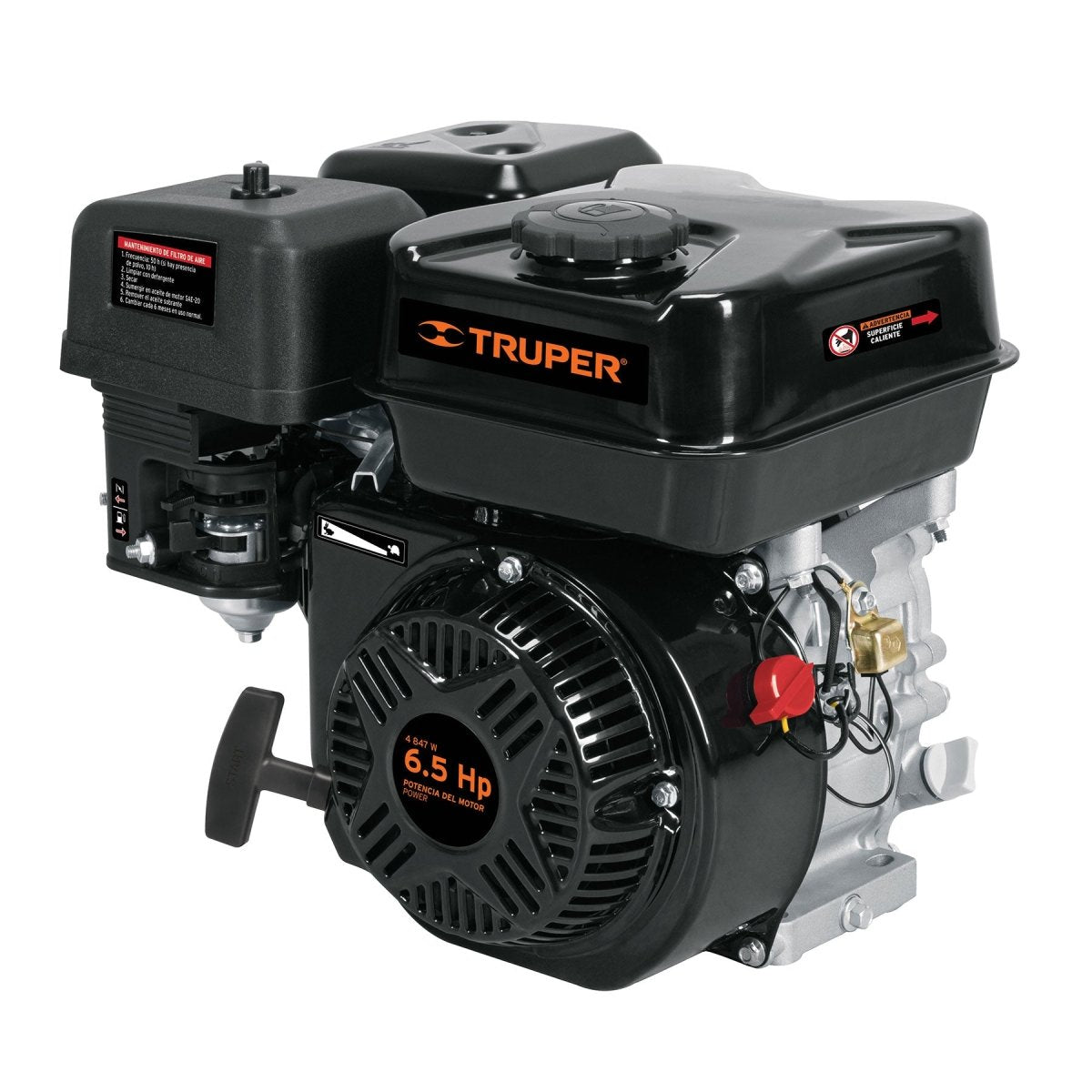 MOTOR DE GASOLINA 6.5 HP - SUPERMIX