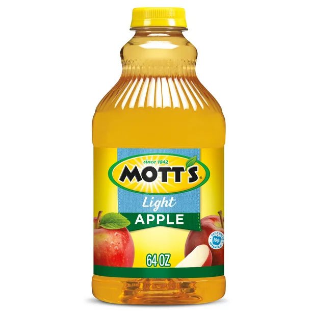 MOTTS PLUS LIGHT APPLE JUICE 64 OZ - SUPERMIX