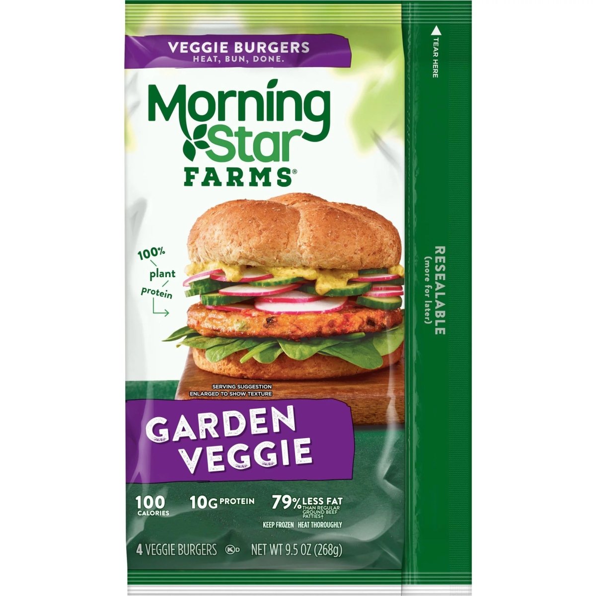 MRNG STAR GARDEN VEG PATTY 9.5 OZ - SUPERMIX