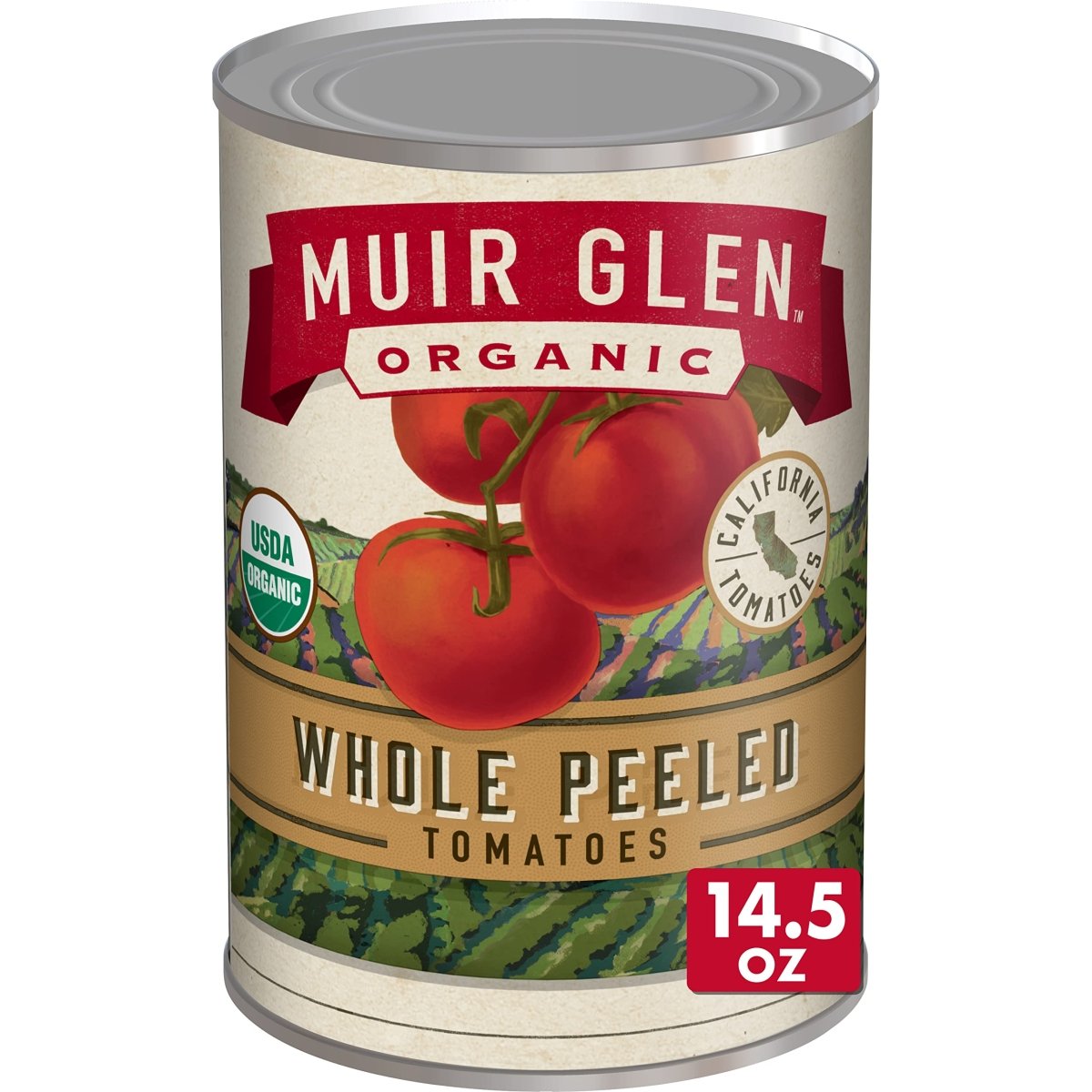 MUIR TOMATO OG2 WHOLE PEELED 14.5 OZ - SUPERMIX