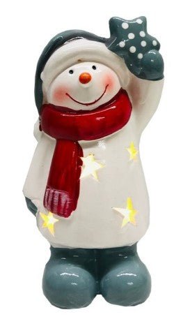 MUÑECO ADORNO DE NAVIDAD ON LUZ 15 CM - SUPERMIX