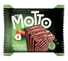 MY MOTTO GALLETA WAFER HAZELNUT & COCOA 34 GR - SUPERMIX